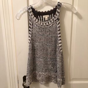 Silence + Noise knitted halter tank